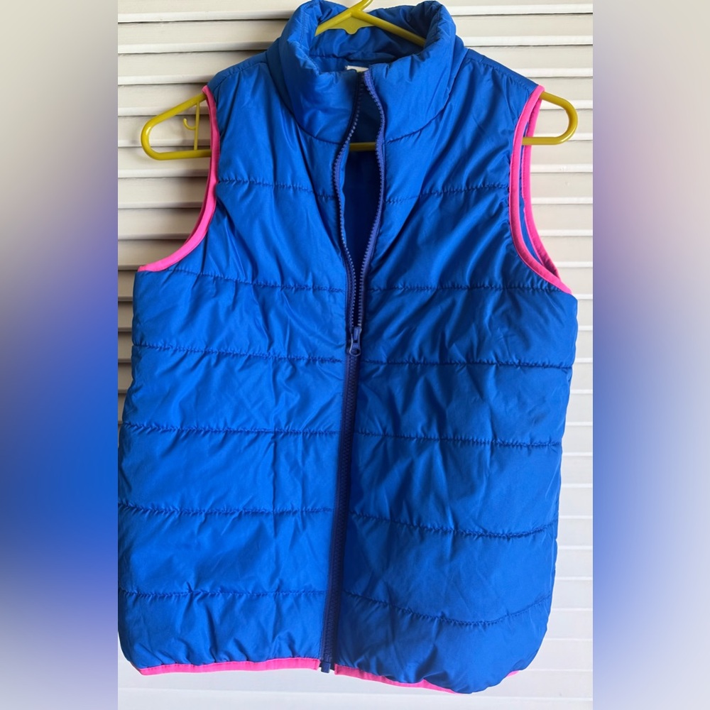 Girls puffer vest XL 14
